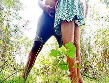 Indian Desi Girlfriend In The Jungle