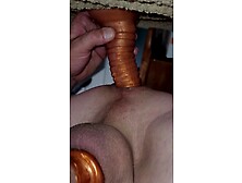 Sissy Clit Play With Toy In Ass