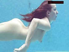 Romantic Beautiful Underwater Teens Showing Petite Pussy