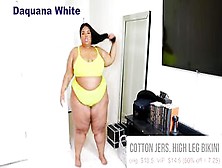 Daquana White-Test Bikini -Youtuber