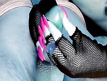 Incredible Hand Job With Voluptuous Pink Nails!!! ( Cbt,  Safe For Work )