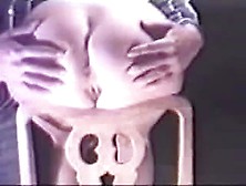Vintage Video Of Blonde Slut Pooping