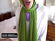 Watch This Hijab-Wearing Muslim Teen Get Pounded While Her Parents Are Out,  And She Gets A Cumshot On Her Face