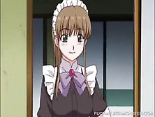 Anime Maid Gets Wet Pussy Fantasizing