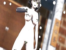 【Mmd R-Teens Sex Dance】Sexi Chick Dancing Exited Shows Her Gigantic Titsホットダンス[Mmd]