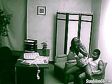 Dark Lovers Fucking While Meeting In Office