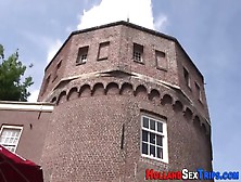 Dutch Whore Gets Cummed