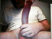 Guy Shows His 12In Horse Cock On Cam