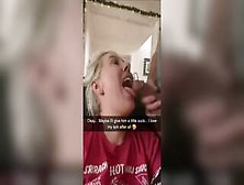 Mom Blows Her Son On Snapchat