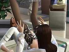 Female Boss Eats Out Her Hot Secretary & Fucks Her With A Strap-On In Her Own Office (Sims 4)