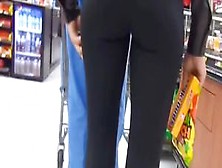 Black Leggings In Supermarket