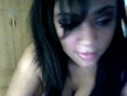 Stunning Ebony Amateur Fucked On Webcam