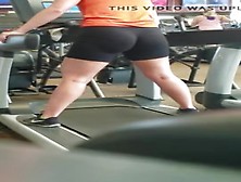 Candid Pawg In Gym Fasted Cardio