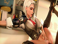 Overwatch Beautiful Heroes Gets Pussy Pounded By Huge Dick