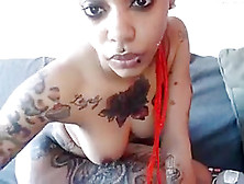 Nice Ebony Tatooed Girl Webcam Shouw 2