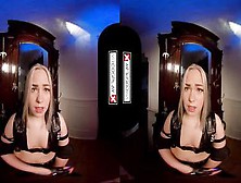 Busty Blonde In Latex Selvaggia Takes Cock In Vr