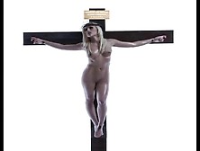 Female Jesus Crucified Naked New And Improved