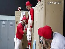 Gaywire - Tristan Hunter Gets Fucked In Locker Room By Coach Eddy Ceetee