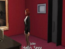 Mega Sims- Cheating Wifey Gangbanged At New Job (Sims Four)