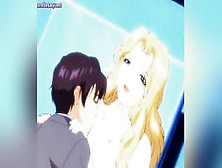 Lascive Anime Blonde Jerks Cock