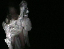 Wedding Gown At Night...