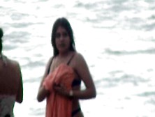 Indian Wanton Hussy Beach Voyeur Video