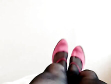 Sissygasm In Nylons & Shoes