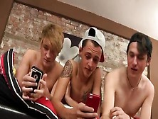 Teen Gay Sex Video Twink James,  Leo And Dylan Have Gotten