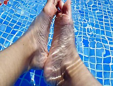 My Fine Feet At The Pool!!