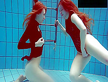 Two Hot Teens Underwater