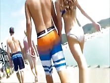 Nice Booty At The Beach