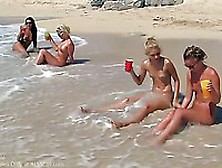 The Shameless Doll Bibi Noel Spending The Time Naked On The Golden Beach