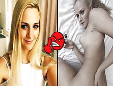 Screwmetoo Blonde Pony Tail Prague Slut Fucks Foreign Dick