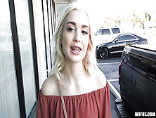 Sensual Blondie Braceface Teen Pov Video