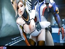 Best Overwatch Animations / Hugest Compilation / Uncensored Animated Hentai
