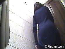 Young Lady With Tight Ass Pissing