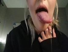 Long Tongue Drool Porn