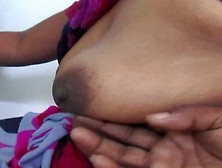 Tamil Aunty Showing Big Boobs Side View With Tamil Audio