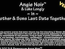 Angie Noir - Mother And Sons Last Date Together
