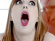 Pale Redhead Teen Vixen Orgasms While Fucked Doggy Style Hardcore