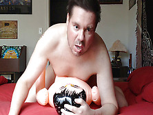 Pulverizing My Blowup Bang-Out Doll Cumming Inside Her