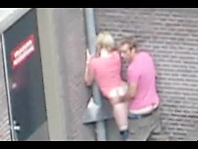 Couple Has Public Sex On A City Street