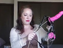 Adam And Eves Vibrating Dual Harness Review. Mp4