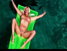 Hot Blonde Milf Naked In Ocean On Public Beach Part 2