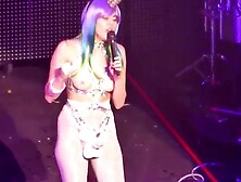 Miley Cyrus Nude - Topless Bdsm On Stage Top Movie Sex Scenes