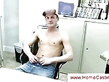 Gay Gives Striptease At A Casting