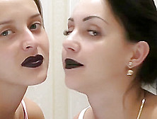 Black Lipstick Kissing 7