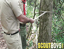 Pervy Hung Scoutmaster Barebacks Hot Boy Scout On Hammock