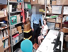 Cool Thief Carolina Got Pounded In Her Narrow Cunt