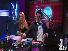 Radio Show With Topless Girls Playing Games